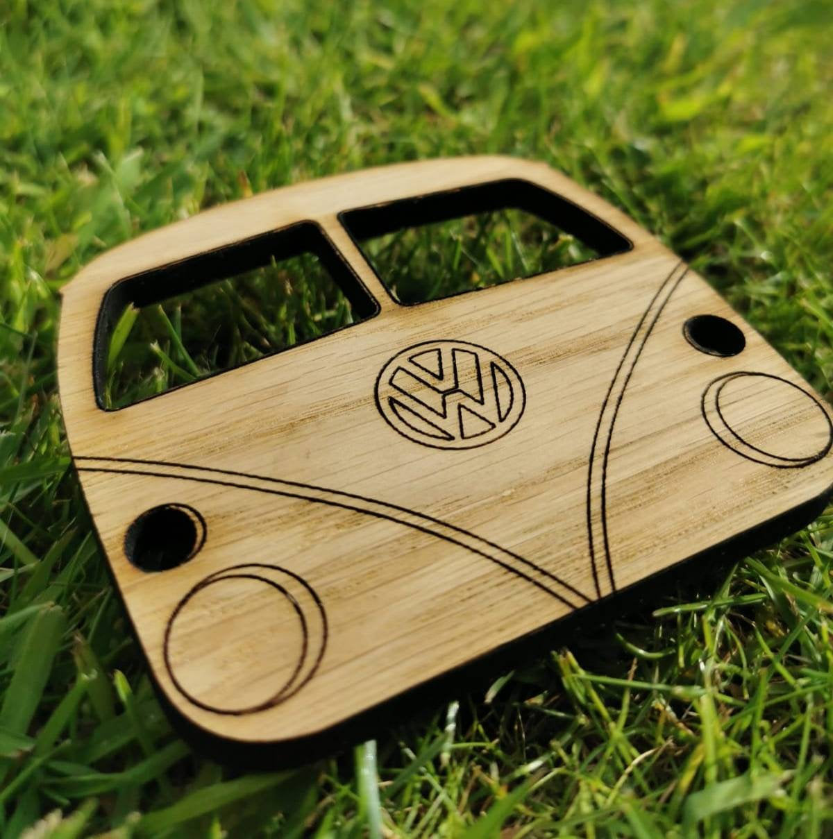 Four VW Transporter coasters