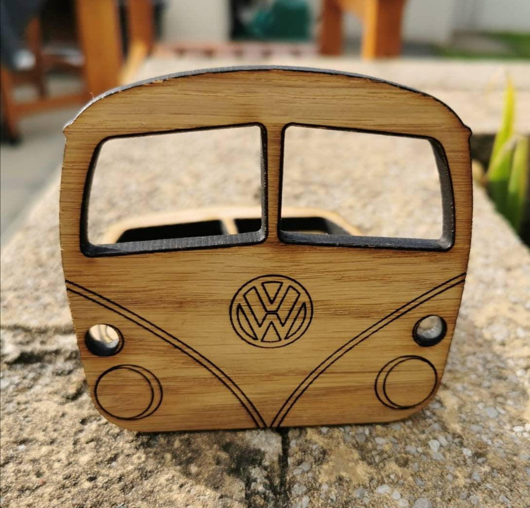 Four VW Transporter coasters
