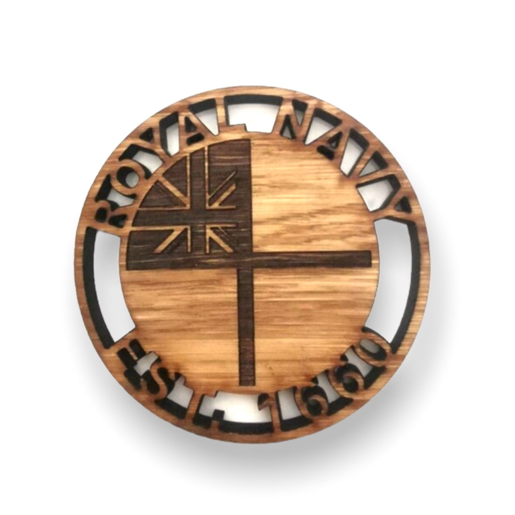 Royal Navy coaster & holder set