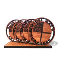 Royal Navy coaster & holder set