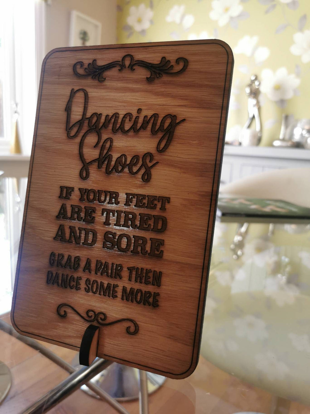 Flip flops wedding sign, bespoke, Dancing Sign, wedding signage,wedding decor in the UK