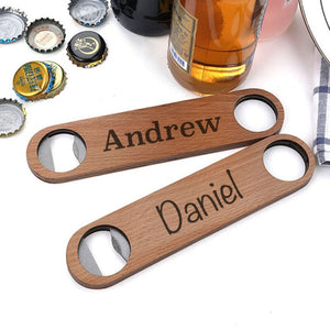 Personalised Beer Bottle Opener Gift for Men | Any Text Available