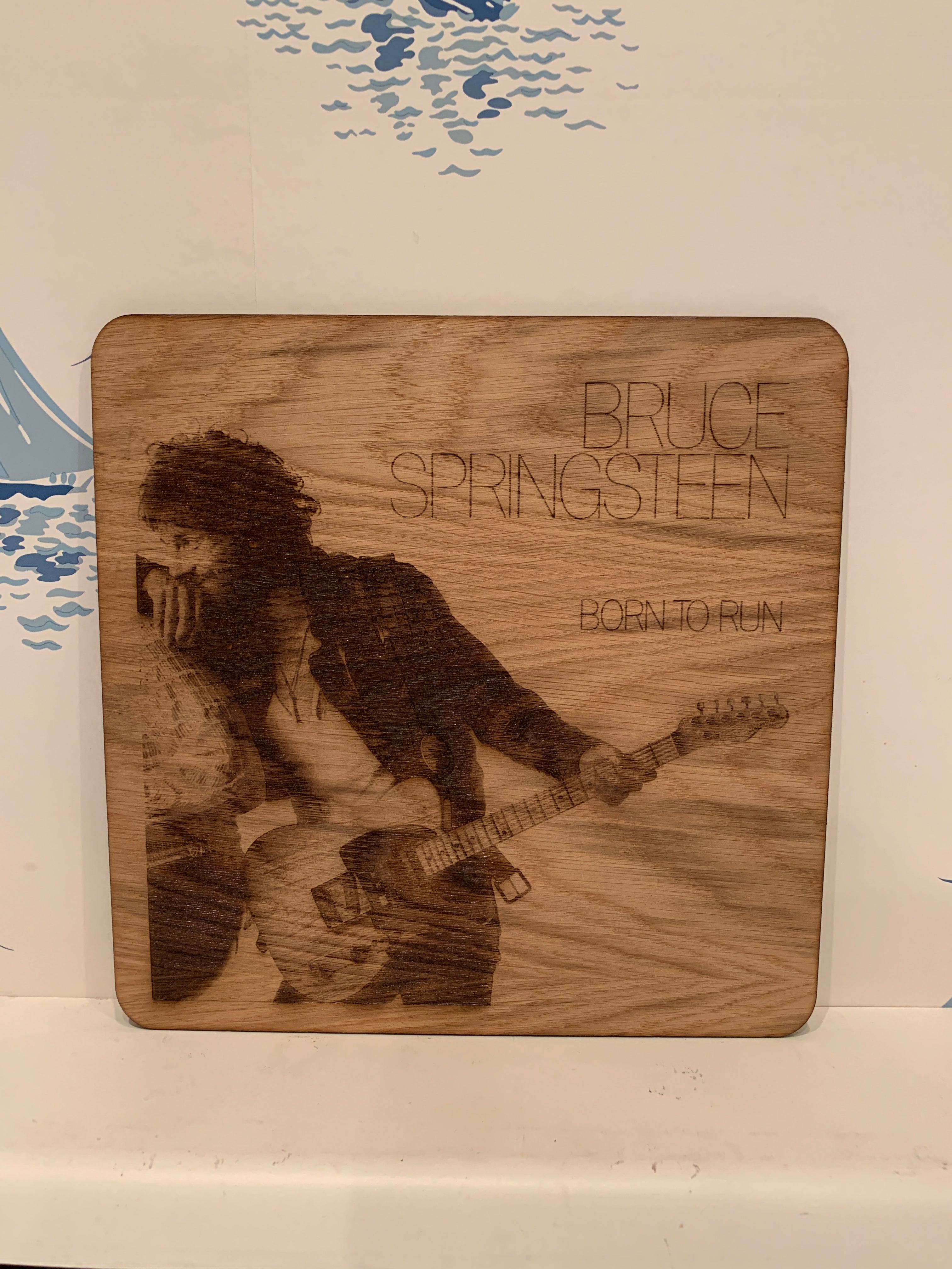 Bruce Springsteen Born to Run Wall Plaque Music Gift